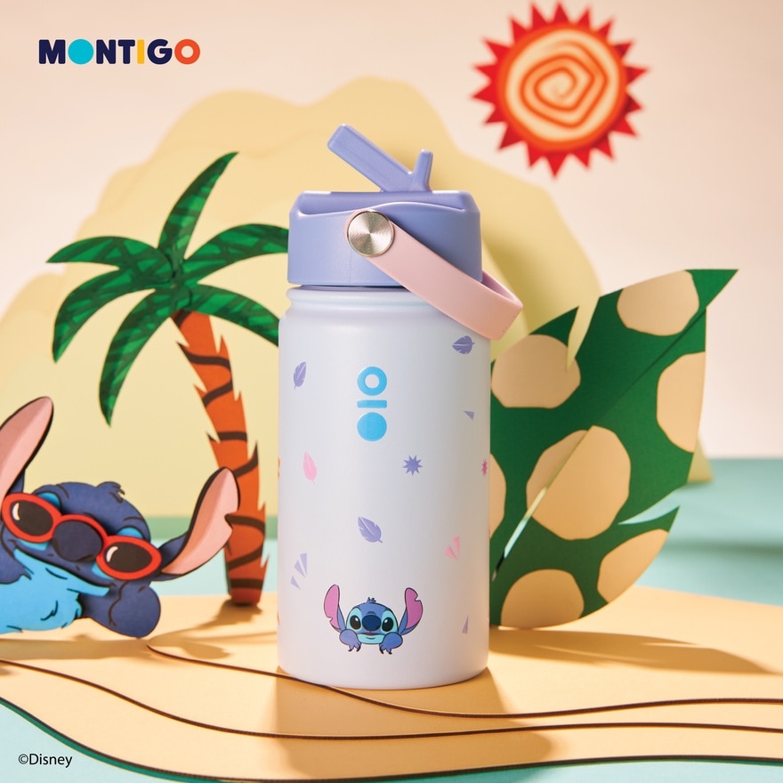 Disney Stitch Aloha Blue Mini Ace Bottle 14oz