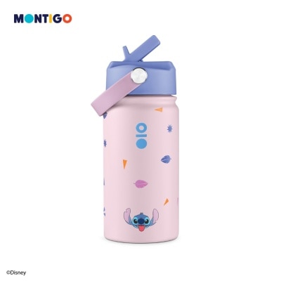 MONTIGO Disney Stitch Ohana Pink Mini Ace Bottle 14oz