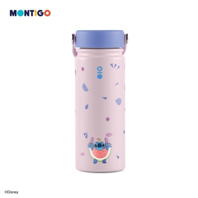 MONTIGO Disney Stitch Ohana Pink Ace Bottle 18oz