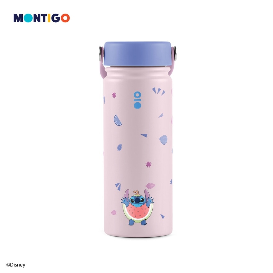 Disney Stitch Ohana Pink Ace Bottle 18oz