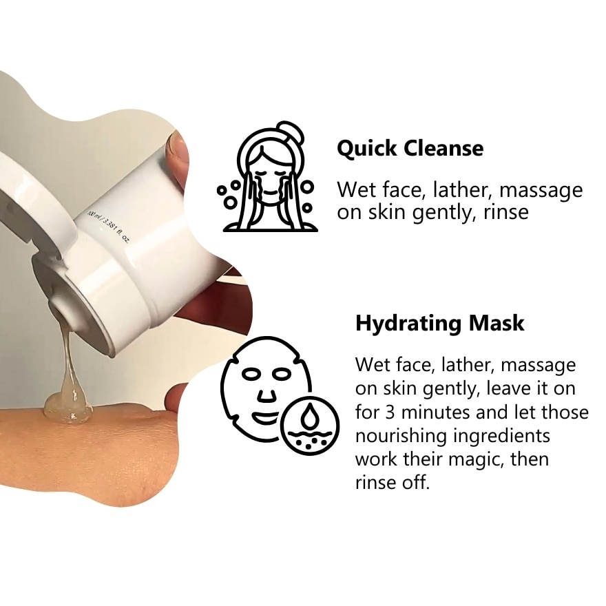 Glycolipid Barrier Relief 2-in-1 Cleanser & Mask 10-ML