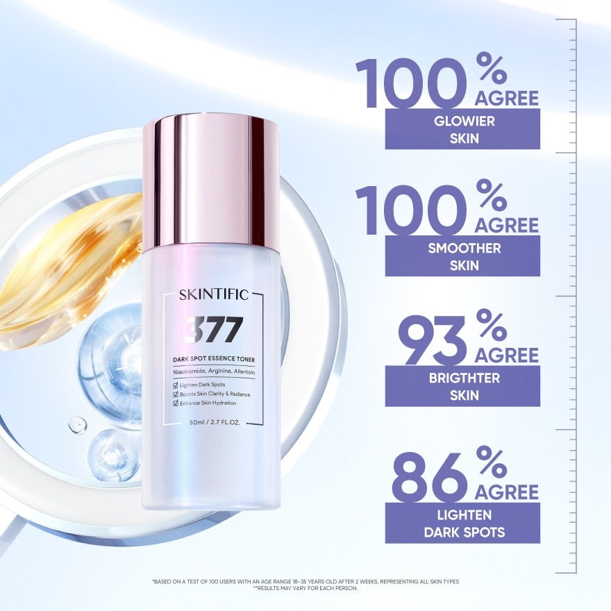 377 Dark Spot Essence Toner 80ml