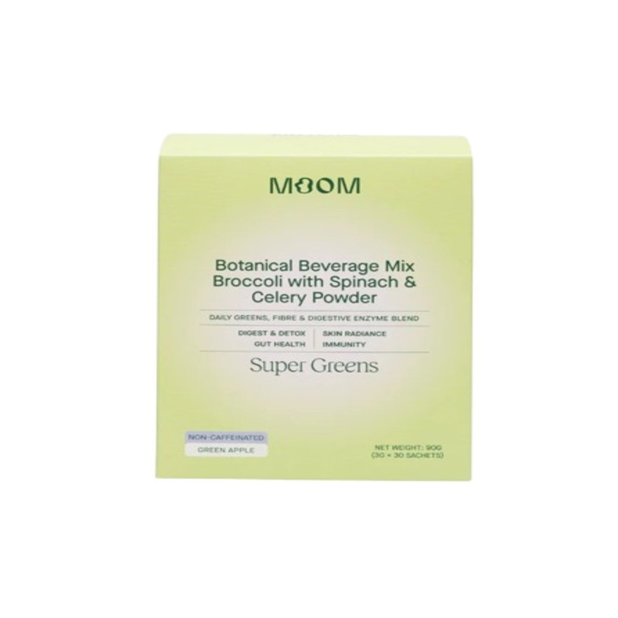 Botanical Beverage Mix Broccoli with Spinach and Celery Powder, Super Greens (Non Caffinated) 30s