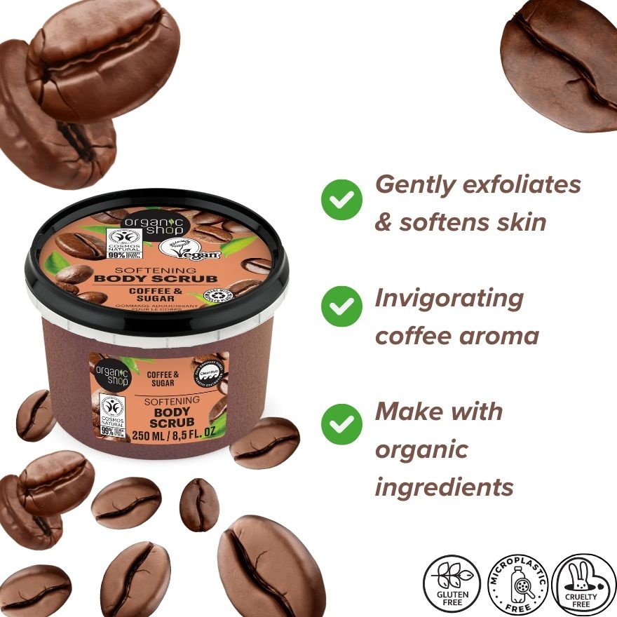 Softening Body Scrub Coffee 250ml image