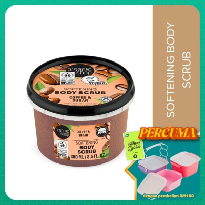 ORGANIC SHOP - Softening Body Scrub Coffee 250ml