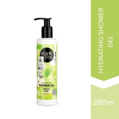 ORGANIC SHOP Organic Shop Hydrating Shower Gel Apple & Pear 280ml