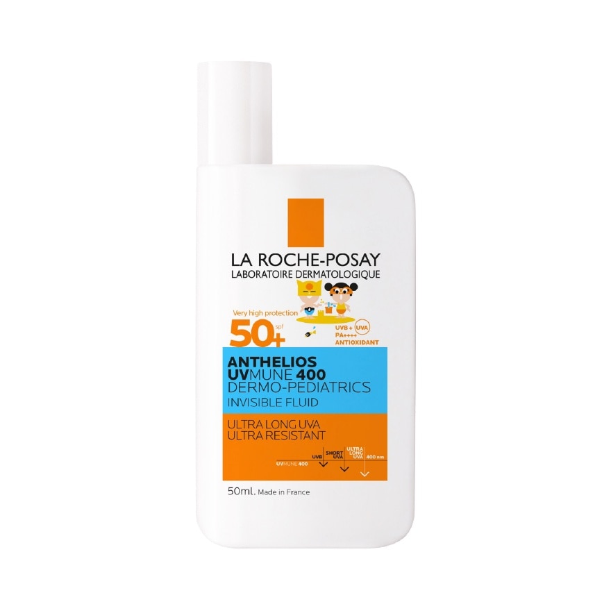 Anthelios UVMUNE 400 Dermo-Pediatrics Invisible Fluid SPF 50+ 50ml
