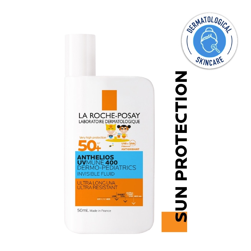 Anthelios UVMUNE 400 Dermo-Pediatrics Invisible Fluid SPF 50+ 50ml