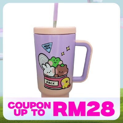 LINE FRIENDS Minin S/S Tumbler Pink 1200ml
