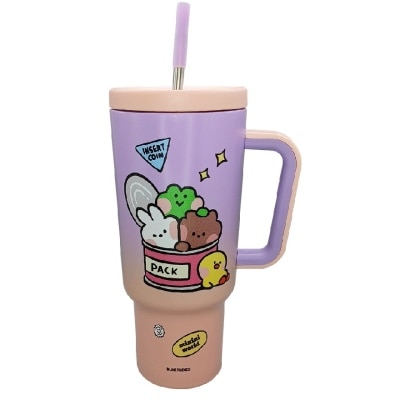 LINE FRIENDS Minin S/S Tumbler Pink 1200ml