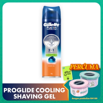 GILLETTE Fusion Proglide Gel Shave Cooling 195g