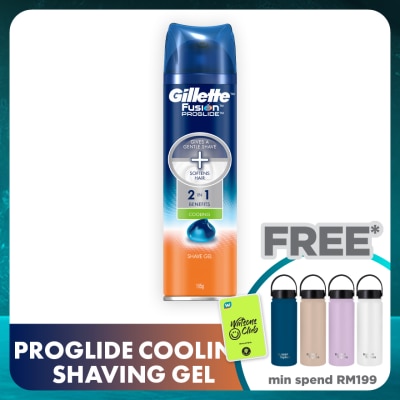 GILLETTE Fusion Proglide Gel Shave Cooling 195g