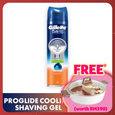 GILLETTE Fusion Proglide Gel Shave Cooling 195g