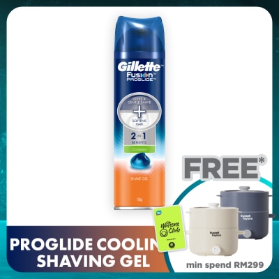 GILLETTE Fusion Proglide Gel Shave Cooling 195g