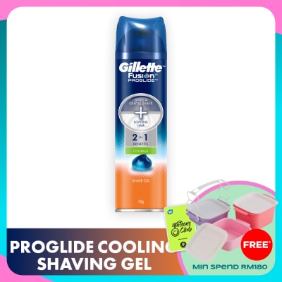 GILLETTE Fusion Proglide Gel Shave Cooling 195g