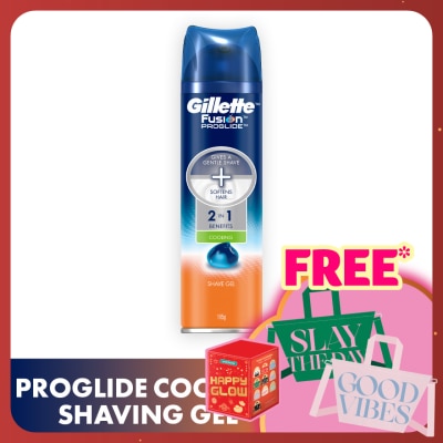 GILLETTE Fusion Proglide Gel Shave Cooling 195g