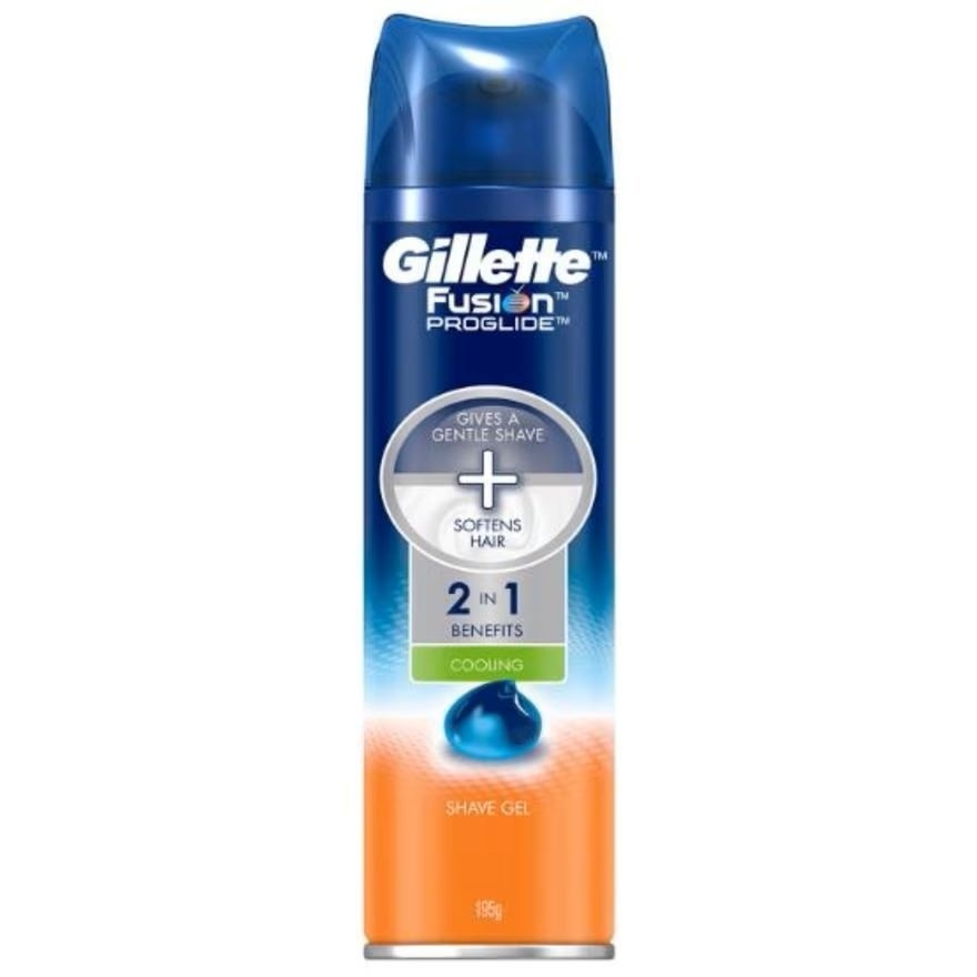 Fusion Proglide Gel Shave Cooling 195g image