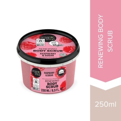 ORGANIC SHOP Renewing Body Scrub Raspberry 250ml