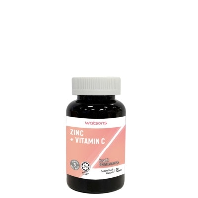 WATSONS Zinc + Vitamin C 30s
