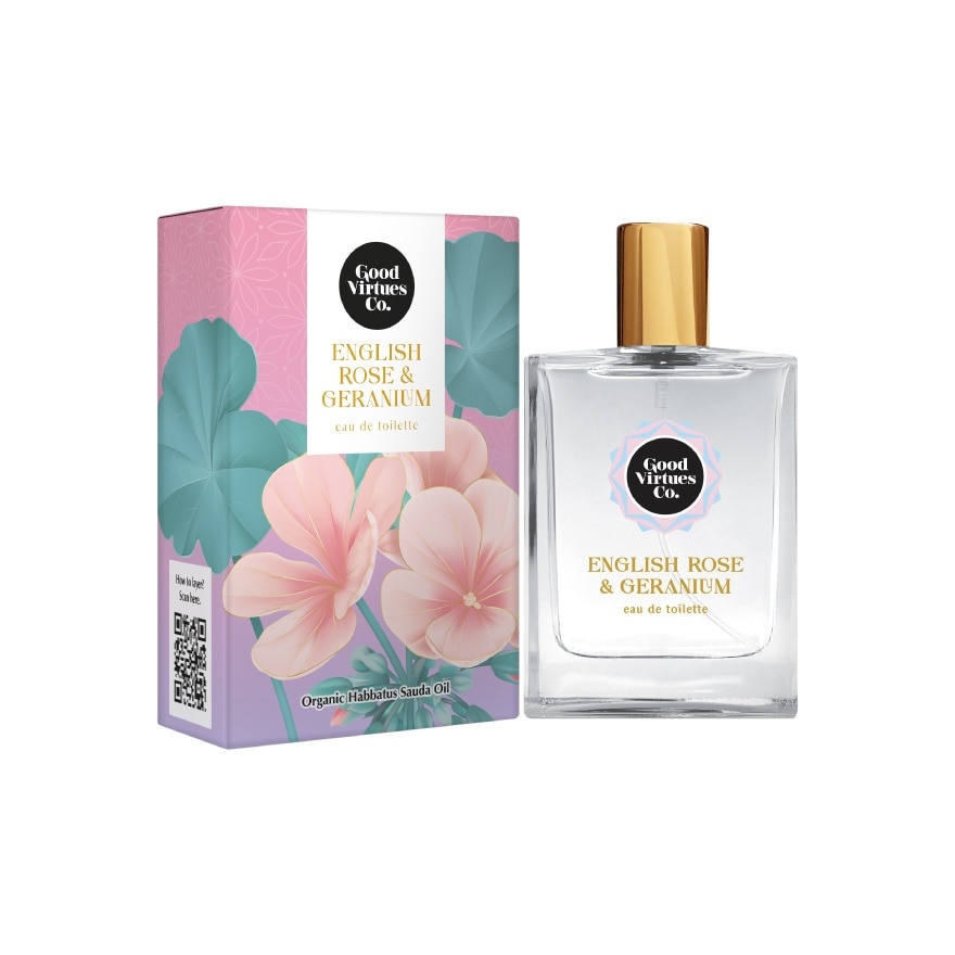 EDT English Rose & Geranium 50ml