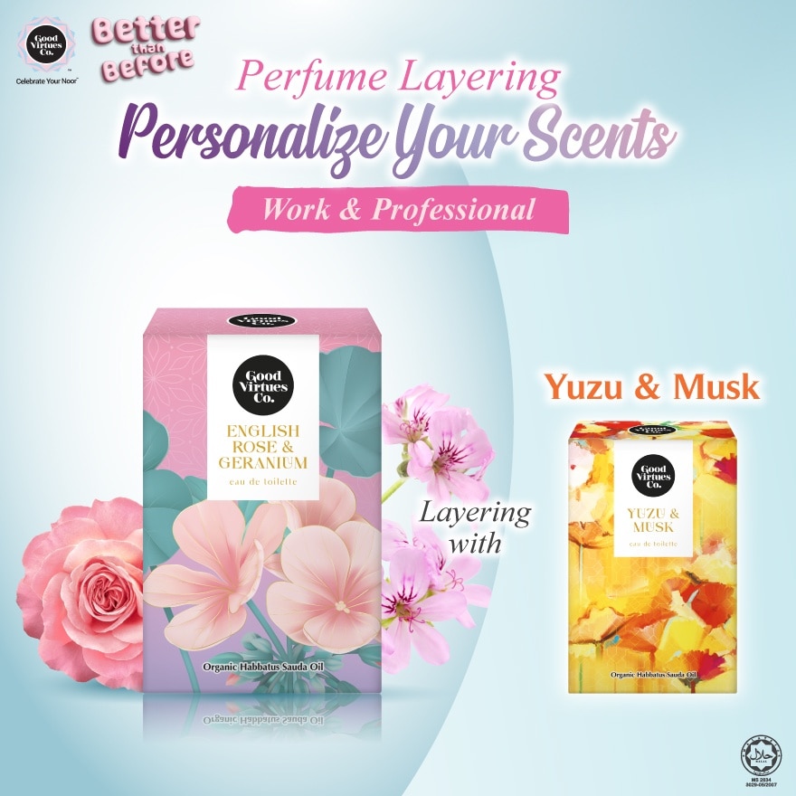 EDT English Rose & Geranium 50ml