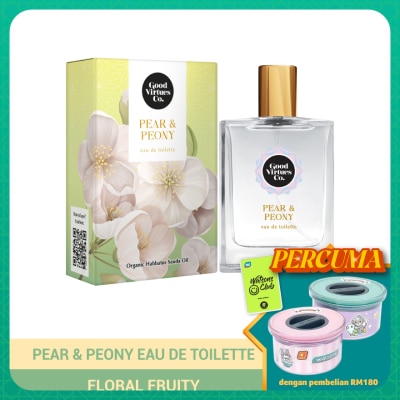 GOOD VIRTUES CO EDT Pear & Peony 50ml