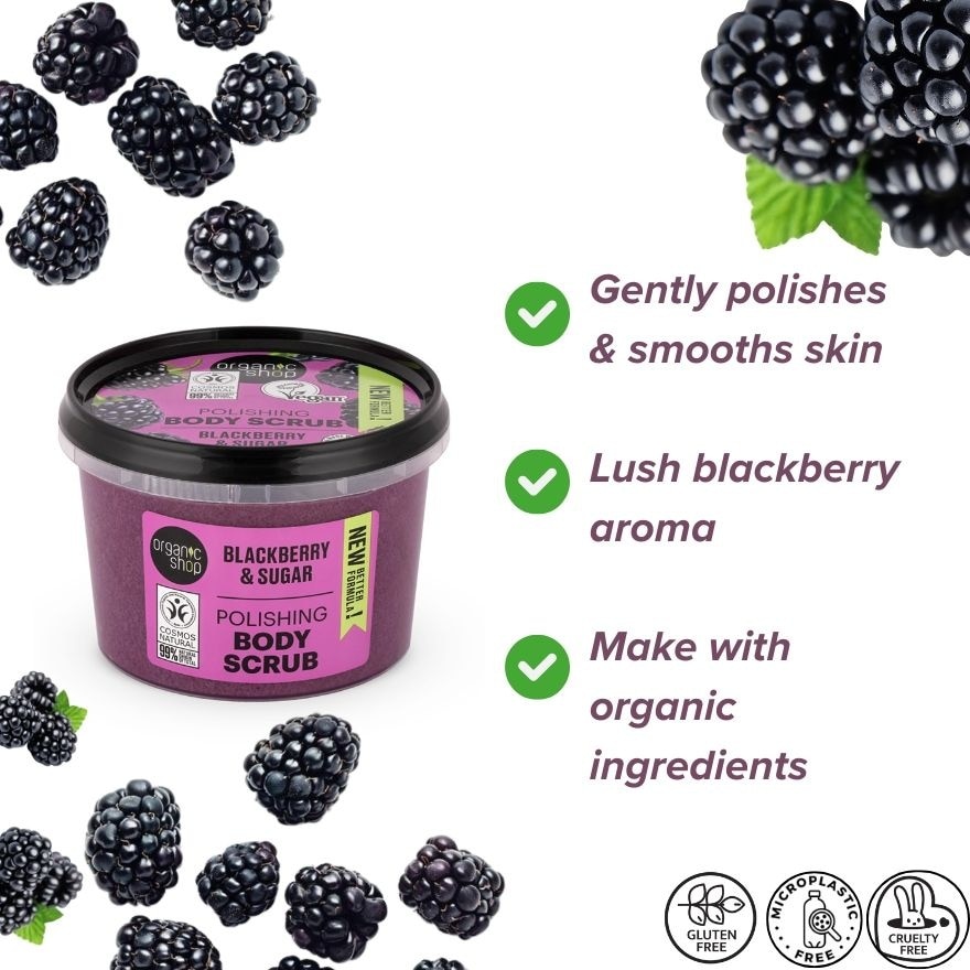 Polishing Body Scrub Blackberry 250ml