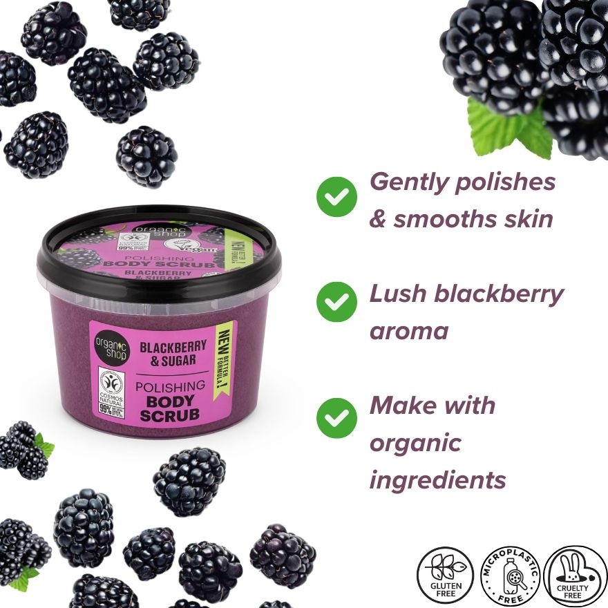 Polishing Body Scrub Blackberry 250ml