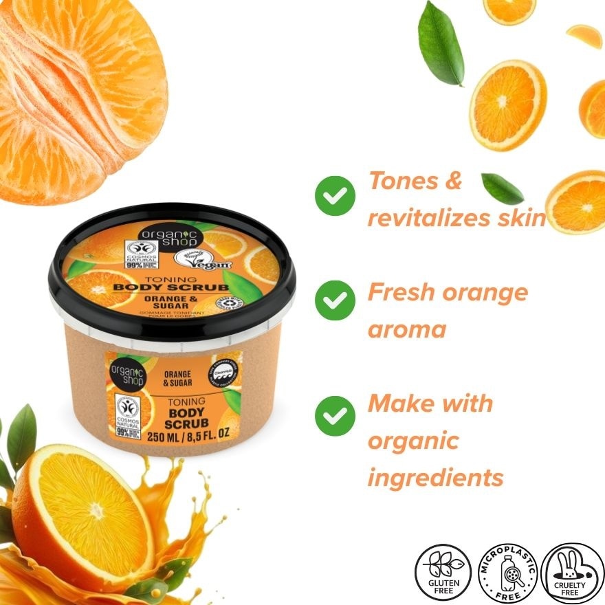 Toning Body Scrub Orange 250ml