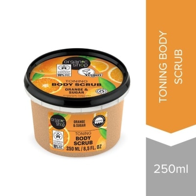 ORGANIC SHOP Toning Body Scrub Orange 250ml