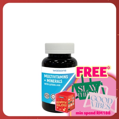WATSONS Multivitamins + Minerals with Lutein & ALA 30s