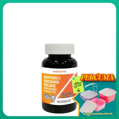 WATSONS - Buffered Vitamin C Substained Release with Bilberry Extract 30s