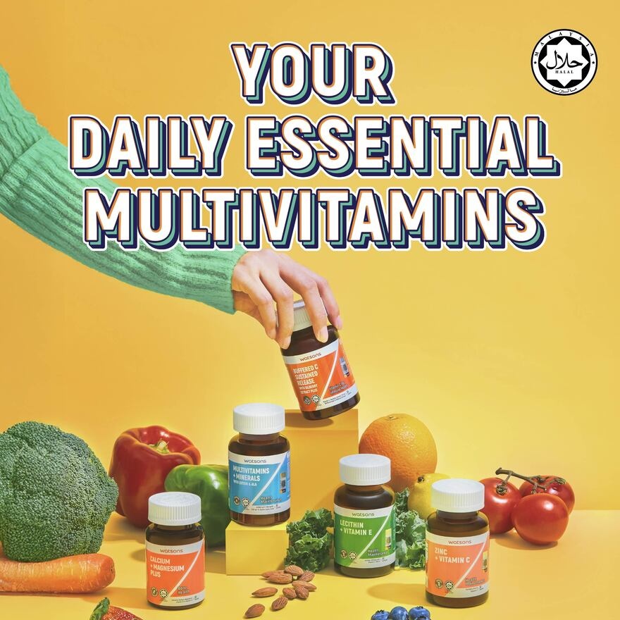 Buffered Vitamin C Substained Release with Bilberry Extract 30s image