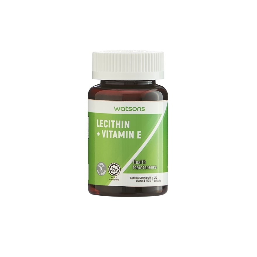 Lecithin + Vitamin E 30s