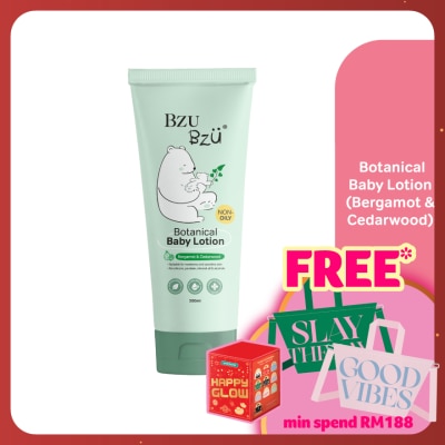 BZU BZU Botanical Baby Lotion (Bergamot & Cedarwood) - 200ml