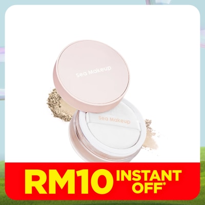 SEA MAKEUP Acne Blur and Set Loose Powder Snowball 12g