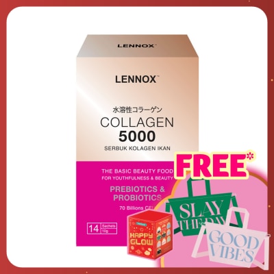 LENNOX Collagen Powder with Pre+Probiotics 10g x 14s