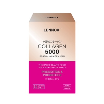 LENNOX Collagen Powder with Pre+Probiotics 10g x 14s