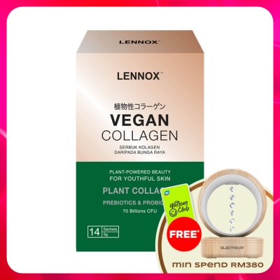 LENNOX - Vegan Plant Collagen Powder with Pre+Probiotics 5g x 14s