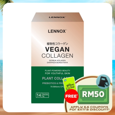 LENNOX - Vegan Plant Collagen Powder with Pre+Probiotics 5g x 14s