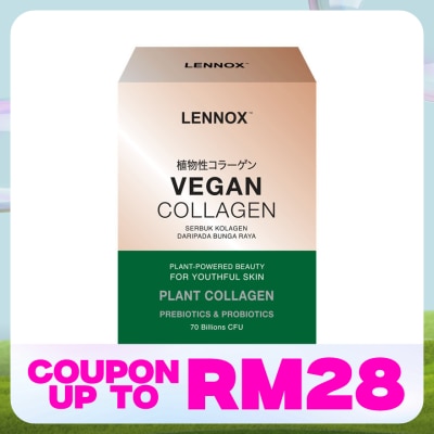 LENNOX Vegan Plant Collagen Powder with Pre+Probiotics 5g x 14s