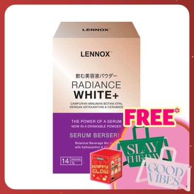 LENNOX Radiance White+ Powder 3g x 14s