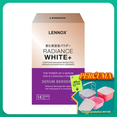 LENNOX - Radiance White+ Powder 3g x 14s