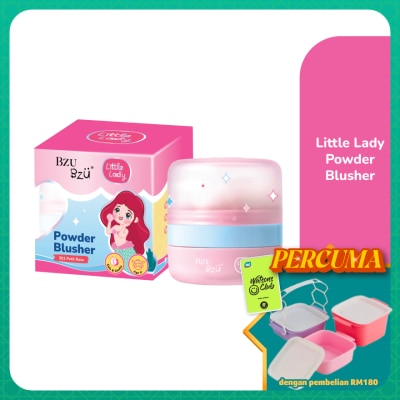 BZU BZU - Little Lady Powder Blusher - 301 Petit Rose