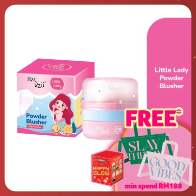 BZU BZU Little Lady Powder Blusher - 301 Petit Rose