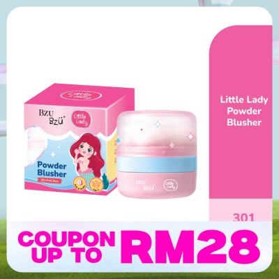 BZU BZU Little Lady Powder Blusher - 301 Petit Rose