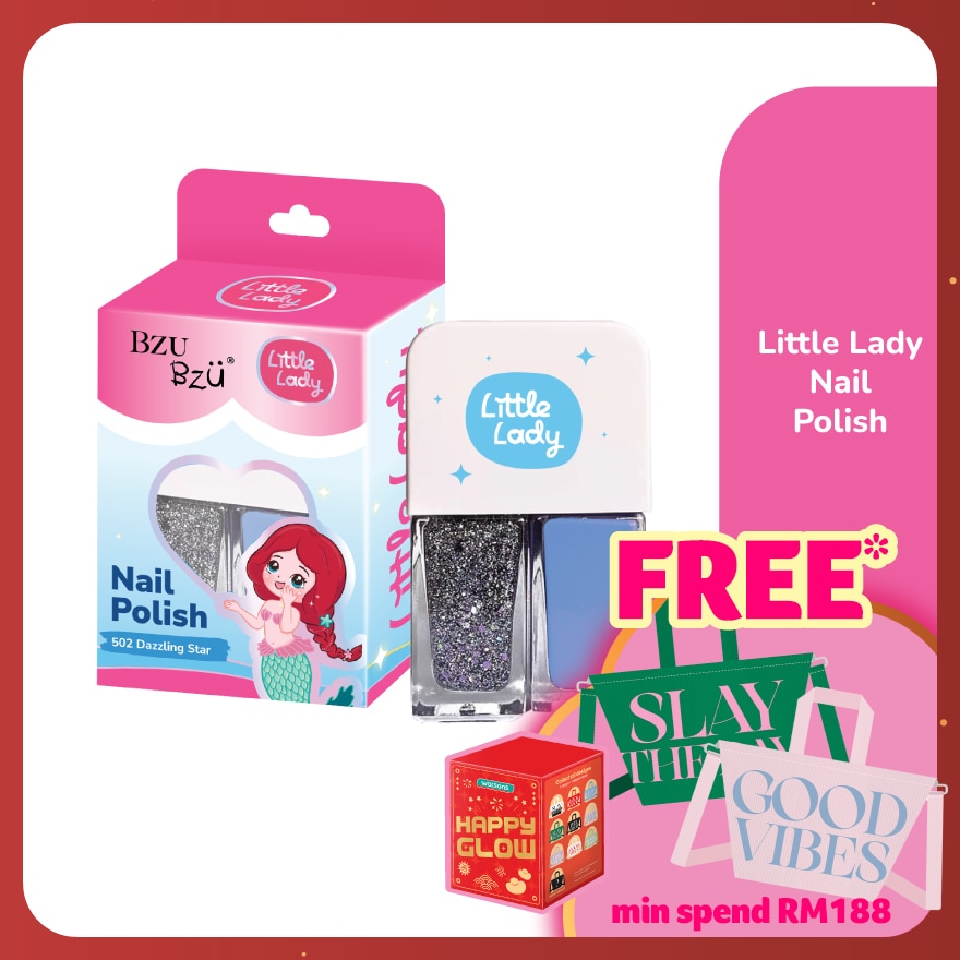Little Lady Nail Polish - 502 Dazzling Star