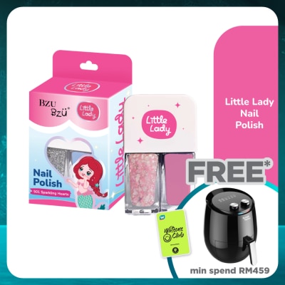 BZU BZU  Little Lady Nail Polish - 501 Sparkling Hearts