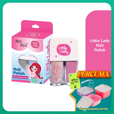 BZU BZU - Little Lady Nail Polish - 501 Sparkling Hearts