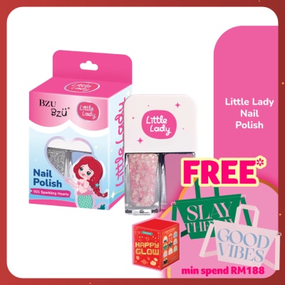 BZU BZU  Little Lady Nail Polish - 501 Sparkling Hearts